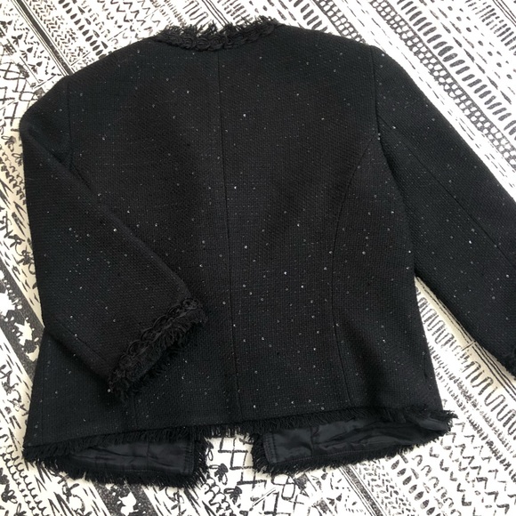 Trina Turk cropped sequins jacket - Picture 3 of 7